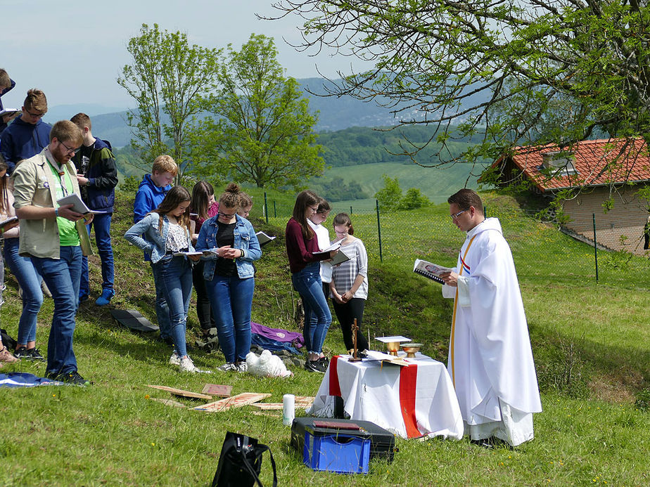 72 Stunden Aktion – auf dem Hasunger Berg (Foto: Karl-Franz Thiede)